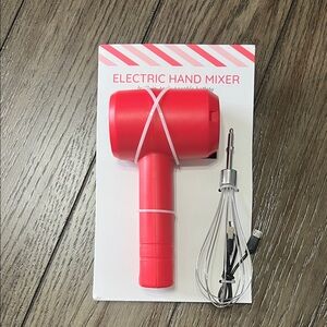 Vivitar Red Electric Hand Mixer